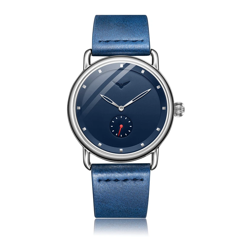 ONOLA 3805, Montre classique en cuir pour homme, cadran rond